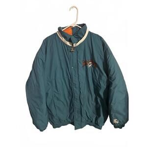 Vintage Miami Dolphins Starter Sports Jacket Size XL